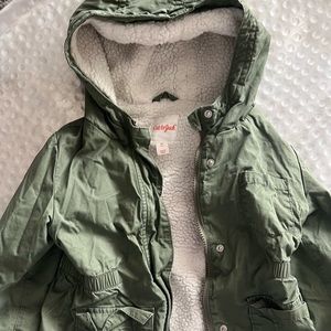 Fleece lined jacket
